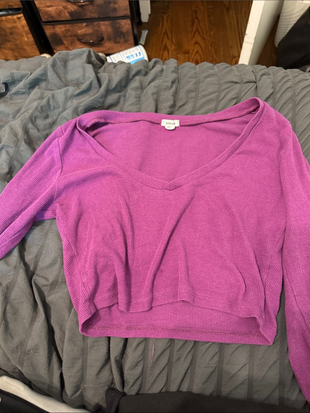 Long sleeve v neck
